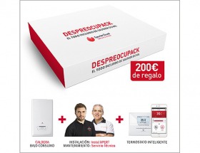 Saunier Duval lanza la campaña “Despreocupack”, que incluye 200 euros de regalo
