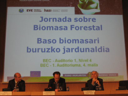 Convenio en Euskadi para potenciar el consumo de biomasa forestal