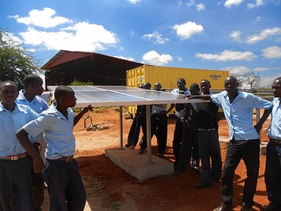 Eco-Aldea, energía solar en una zona residencial de estudiantes huérfanos en Kenia