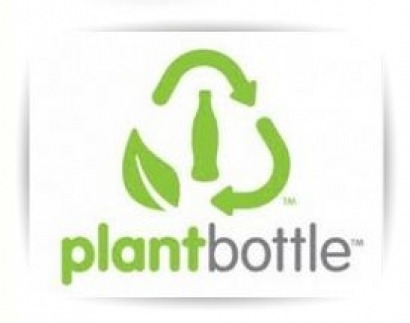 Una botella de gaseosa hecha de bioplástico