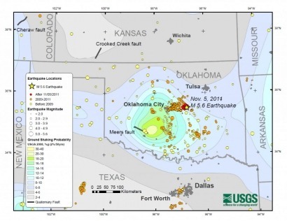 Un estudio relaciona fracking y terremotos