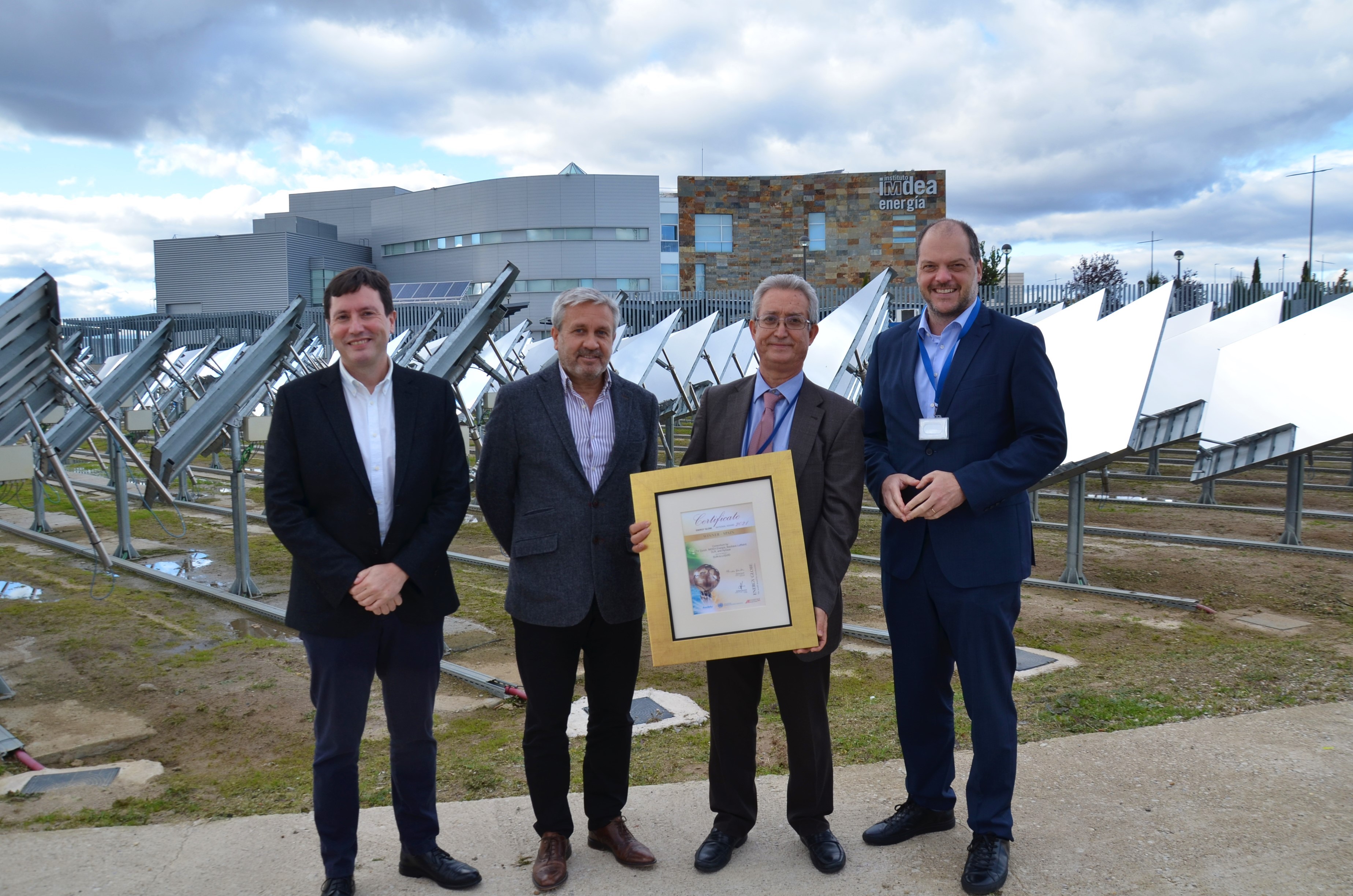 IMDEA Energía recibe el premio medioambiental más reconocido del mundo por su proyecto SUNlight-to-LIQUID
