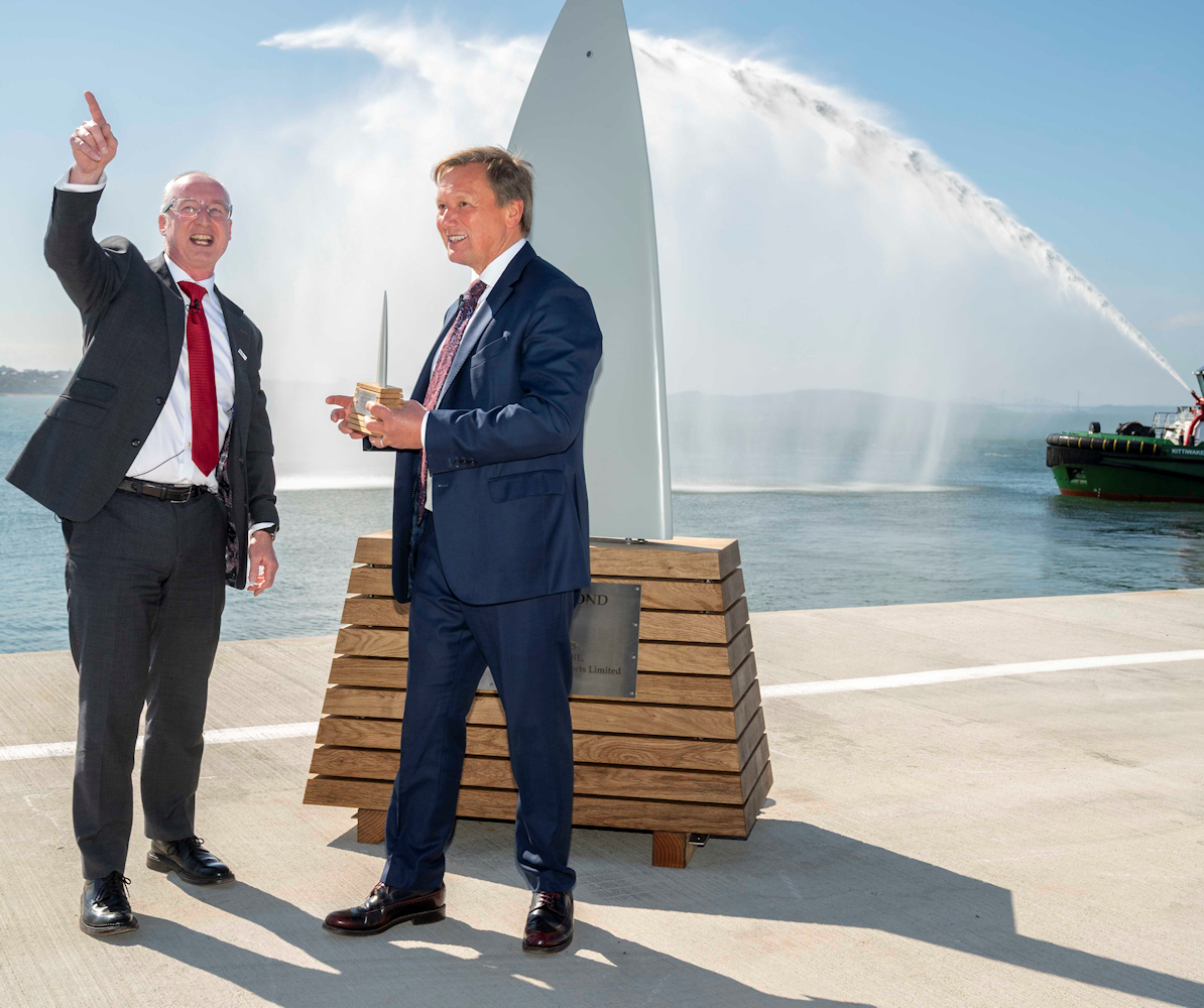 Offshore Renewable Energy Berth at Port of Leith Formally Opened