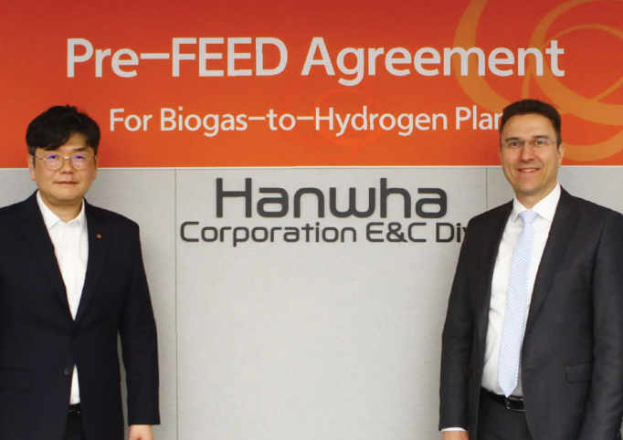 Utility Global and Hanwha to Collaborate on Clean Hydrogen Production Using Biogas