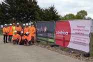 Push Power Ltd and Centrica Business Solutions break ground to deliver solar PV at Gressingham Foods