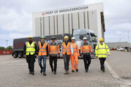 North East transport firm AV Dawson Transport powers ahead with electric truck trials