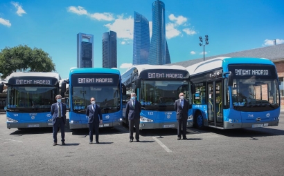 Iberdrola electrificará la red de autobuses urbanos de Madrid