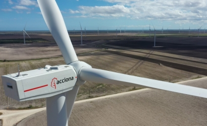 Acciona supera el listón de los mil megavatios eólicos en su conquista del Norte de América