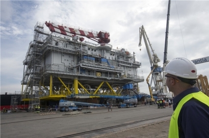 Navantia fabrica la mayor subestación marina en corriente alterna del mundo