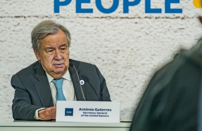 "Fallar en la lucha contra el cambio climático es una sentencia de muerte"