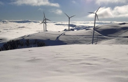 Las renovables produjeron en el enero de la gran nevada un 34,9% más que en enero de 2020
