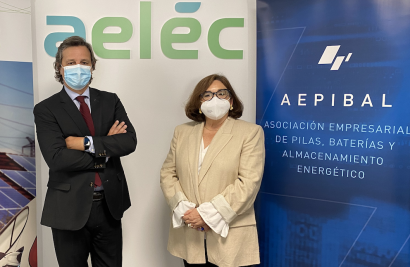 Aelēc y Aepibal se alían en la defensa y promoción del almacenamiento eléctrico