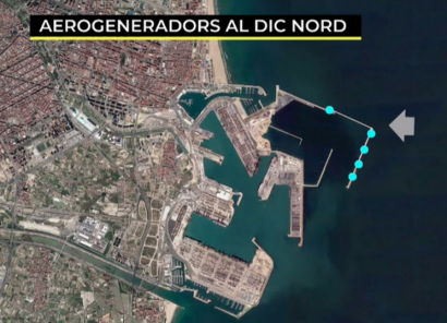 Sale a licitación el anteproyecto para instalar eólica en el Puerto de Valencia