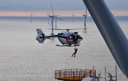 Airbus Helicópteros prepara su aterrizaje en el creciente mercado eólico marino