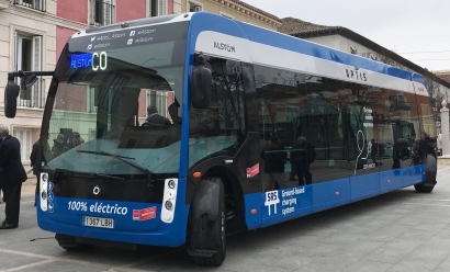 Alstom pone en el mercado un autobús eléctrico a coste de diésel