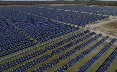 Amazon creará un parque solar fotovoltaico de cincuenta megavatios en Zaragoza