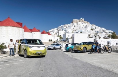 Seat y Volkswagen convierten Astypalea en la isla-laboratorio de la movilidad eléctrica