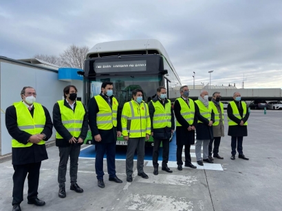 La Comunidad de Madrid pone en marcha el primer autobús impulsado con hidrógeno