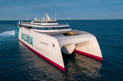 Barcelona-Menorca, el primer ferry de Europa en emplear biometano