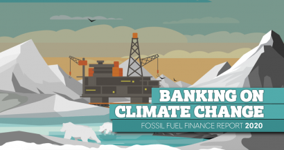 Santander y BBVA siguen financiando los combustibles fósiles con cifras millonarias