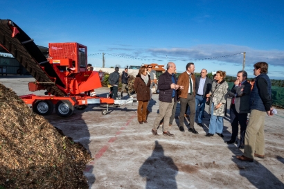 La primera planta de compostaje de biorresiduos de Cantabria trata más de 170 toneladas desde su entrada en funcionamiento