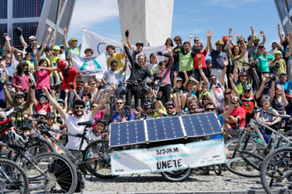 El reto del Pedaleo Solar finaliza esta semana en Madrid su aventura