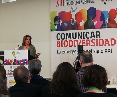 Teresa Ribera: "biodiversidad y cambio climático están claramente unidos"