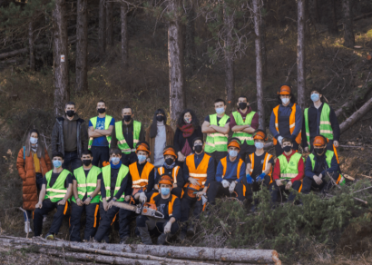 Pamplona trabaja para recuperar los bosques autóctonos