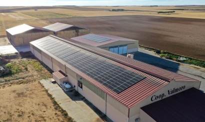 Otra cooperativa del campo que pone en marcha una instalación de producción de energía solar para autoconsumo