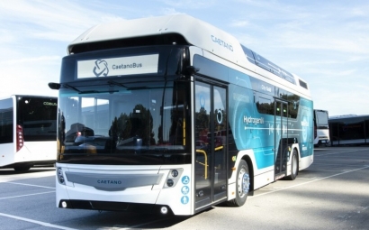 El fabricante portugués de autobuses Caetano acelera en la carrera del hidrógeno