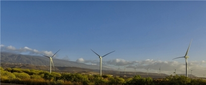 Iberdrola pondrá en marcha en la isla de Tenerife un parque eólico de diez megavatios