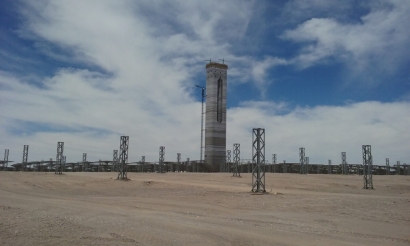 El complejo solar Cerro Dominador producirá electricidad durante las 24 horas del día