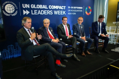 Entrecanales Speaks at United Nations’ 2019 Climate Action Summit in New York