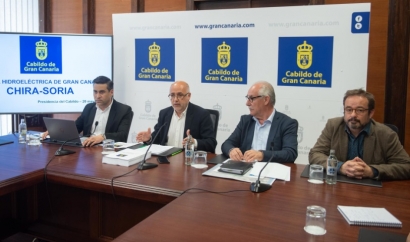 El Cabildo de Gran Canaria quiere que el tendido de la presa de Chira-Soria quede soterrado