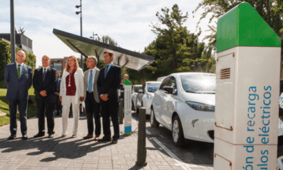 Cuatro vehículos eléctricos para el parque móvil de la Junta de CyL