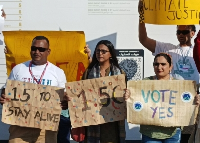 Ecodes considera que la CoP27 ha alumbrado un "acuerdo de mínimos" que es "menos de lo que necesitamos"