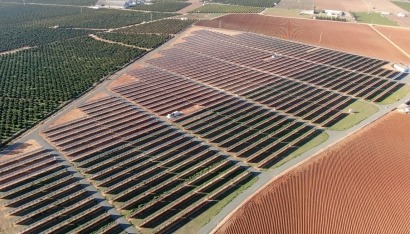 El megaparque solar de los regantes del Valle Inferior del Guadalquivir supera los 10 millones de kilovatios hora producidos