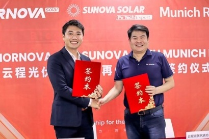 Sunova Solar amplía hasta 30 años la garantía de sus módulos fotovoltaicos