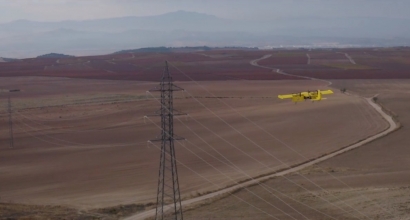 Drones de largo alcance para revisar por control remoto las instalaciones eléctricas