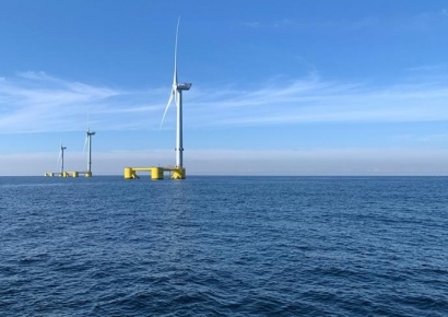 Canarias pisa a fondo en la carrera de la eólica flotante