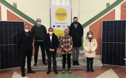 La primera cooperativa de productores-consumidores de energía renovable Ekiola de Bizkaia se constituye en Lea Artibai