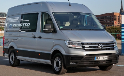 Volkswagen emprende con su furgoneta e-Crafter la ruta de la electrificación de su gama de vehículos comerciales