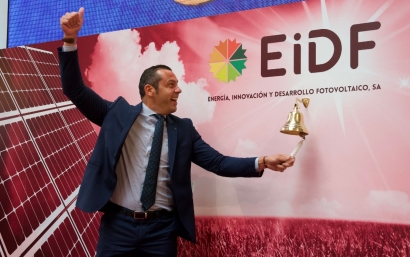 EiDF se estrena en Bolsa con una subida del 31%