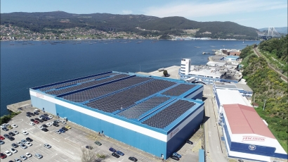 El Puerto de Vigo se rinde a la energía solar marca Galicia