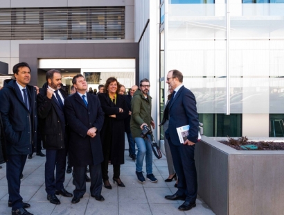 Eiffage Energía integra solar térmica, fotovoltaica, biomasa y aerotermia en su nueva sede nacional