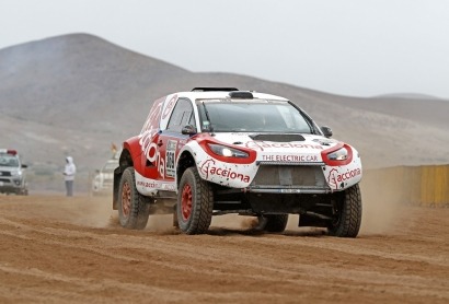 El todoterreno 100% eléctrico con el que Acciona compite en la Dakar encara el último tramo del rally