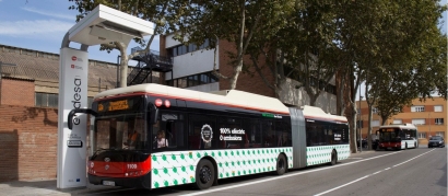 Endesa instala dos "equipos de recarga ultrarrápidos" para los autobuses eléctricos de Barcelona