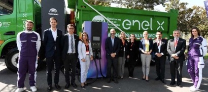 Enel X y SQM presentan en Chile el primer camión 100% eléctrico para la gran minería