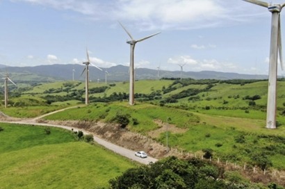 El parque eólico Tejona de Costa Rica será repotenciado, multiplicando por tres su capacidad actual