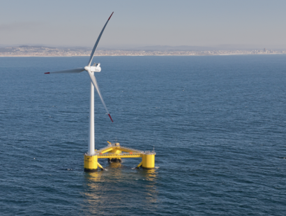 El proyecto francés de eólica flotante EFGL, mucho más cerca de empezar a generar energía